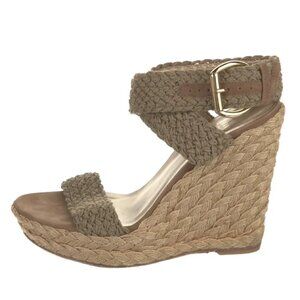 Stuart Weitzman / Alex Swamp Crochet 6.5 / Espadrille / Jennifer Aniston Fav
